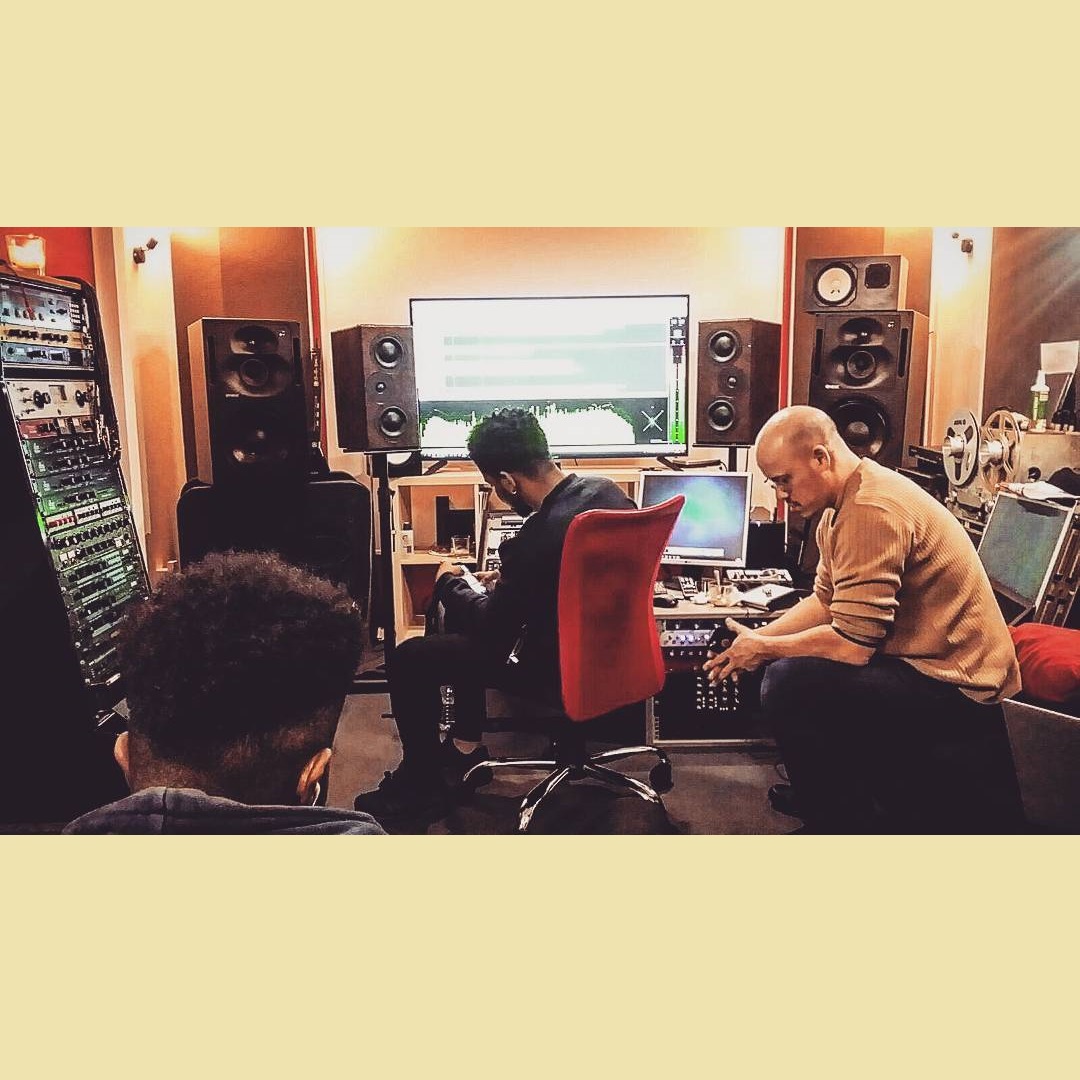 rappeur français Baorizy en écoute studio pour la flex mixtape 